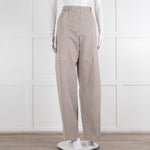 Brunello Cucinelli Grey Wide Leg Jeans