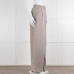 Brunello Cucinelli Grey Wide Leg Jeans