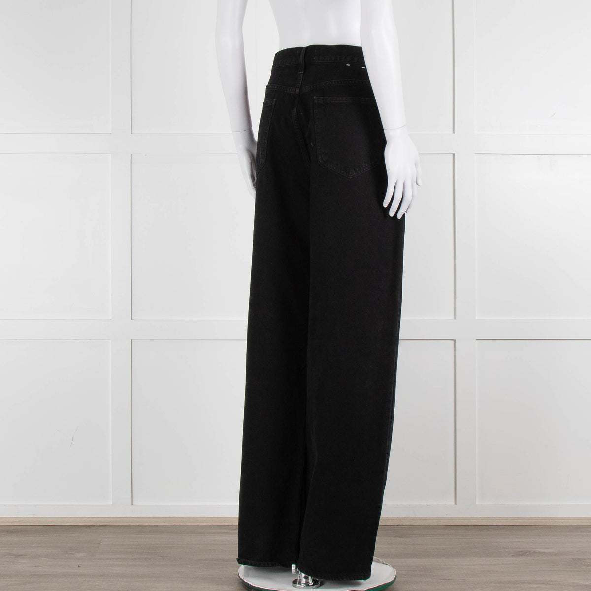 Agolde Black Wide Jeans