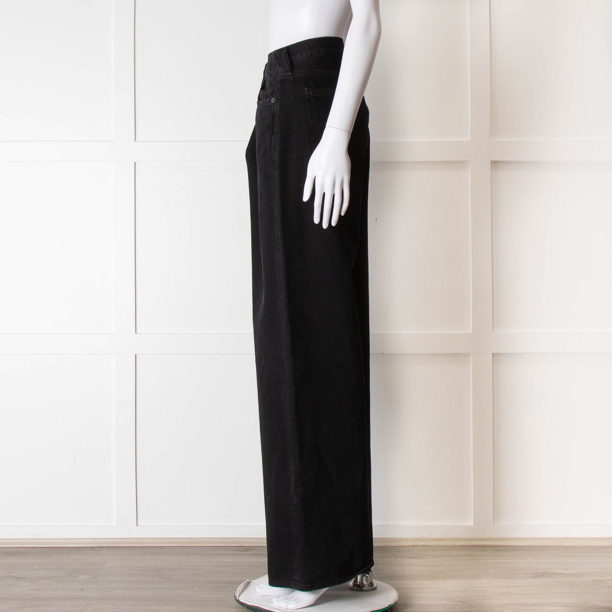 Agolde Black Wide Jeans