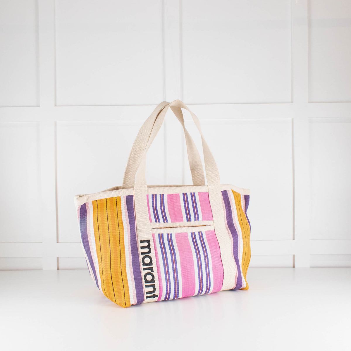 Isabel Marant Pink and Blue Darwen Tote