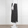 Rixo Black Skirt With White Spot