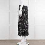 Rixo Black Skirt With White Spot
