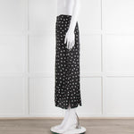 Rixo Black Skirt With White Spot