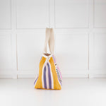 Isabel Marant Pink and Blue Darwen Tote