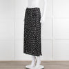 Rixo Black Skirt With White Spot