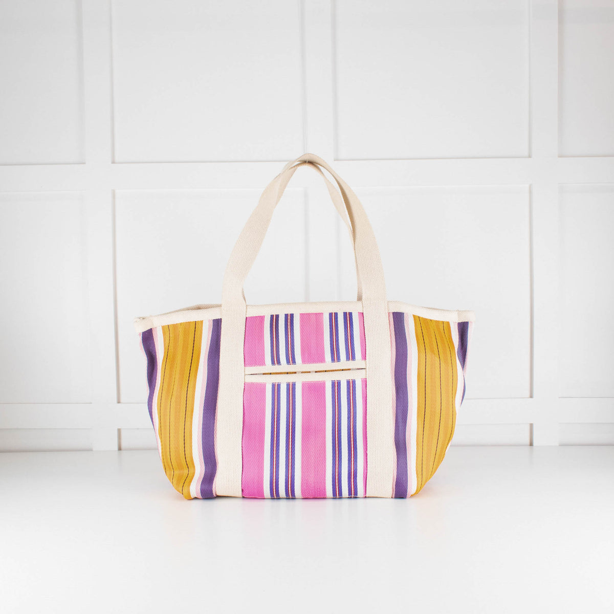 Isabel Marant Pink and Blue Darwen Tote