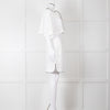 Palm Angels White Linen Cropped Pyjama Style Co-ord