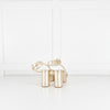Miu Miu Gold Donna Platform Sandal