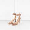Gianvito Rossi Nude Ankle Strap Sandal