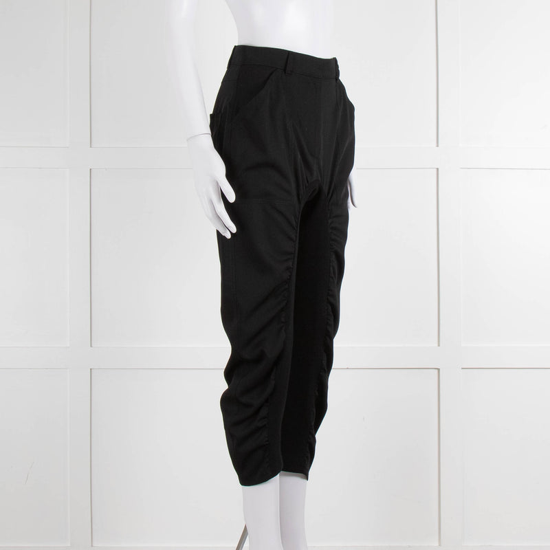 Stella McCartney Black Stretchy Detail Culottes