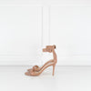 Gianvito Rossi Nude Ankle Strap Sandal