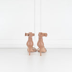 Gianvito Rossi Nude Ankle Strap Sandal