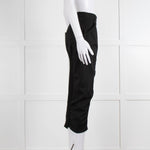 Stella McCartney Black Stretchy Detail Culottes