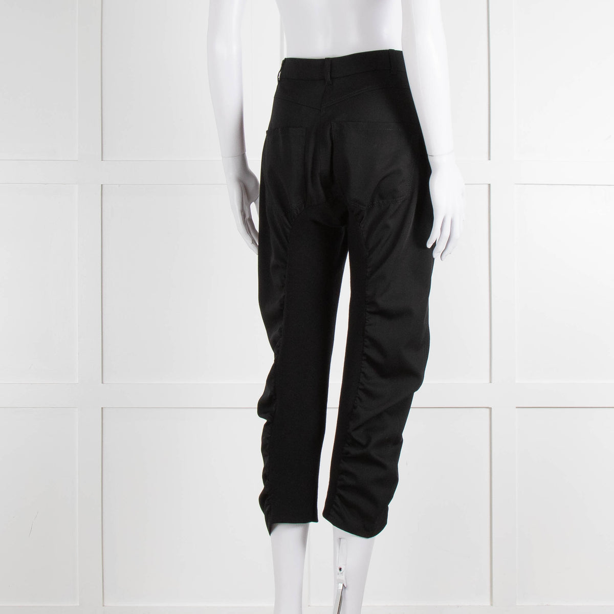 Stella McCartney Black Stretchy Detail Culottes