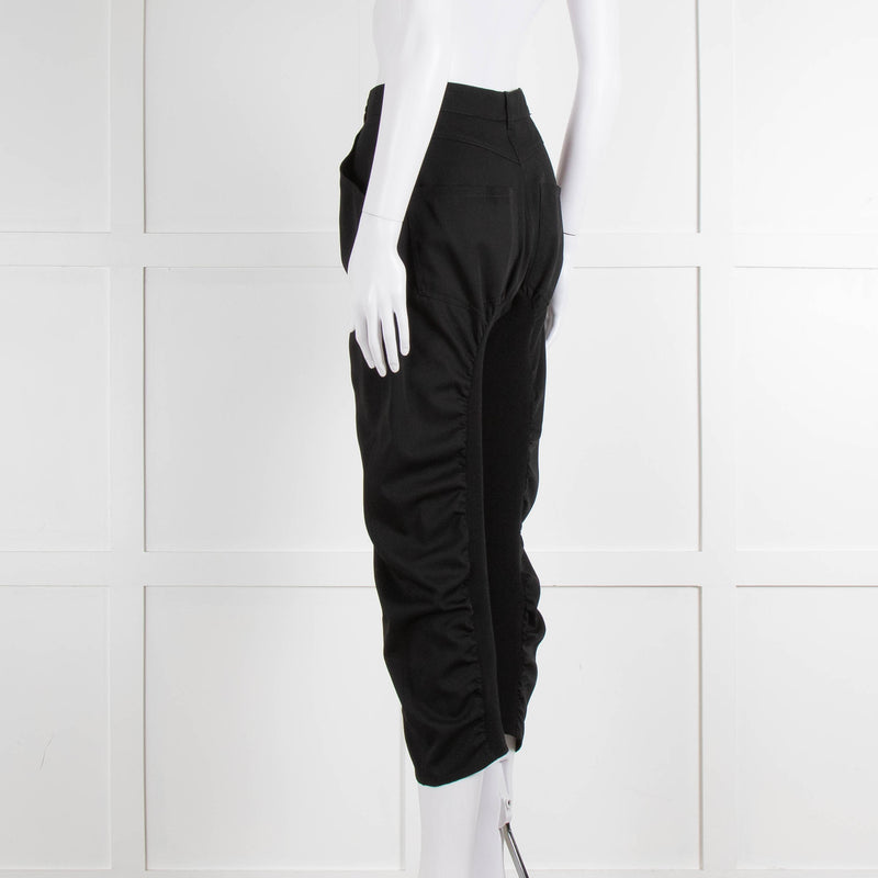 Stella McCartney Black Stretchy Detail Culottes