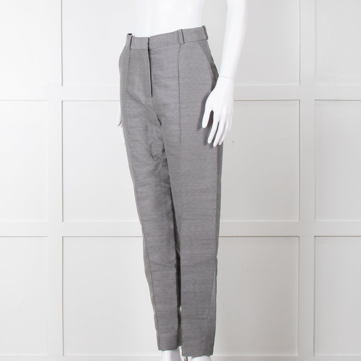 Toteme Grey Tailored Trousers
