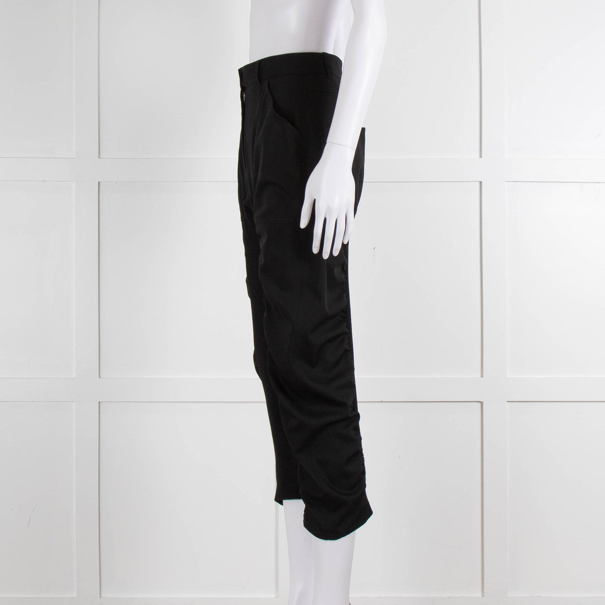 Stella McCartney Black Stretchy Detail Culottes