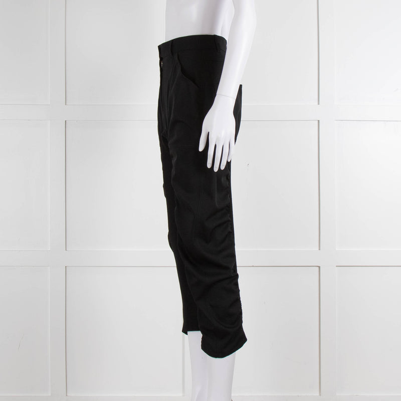 Stella McCartney Black Stretchy Detail Culottes