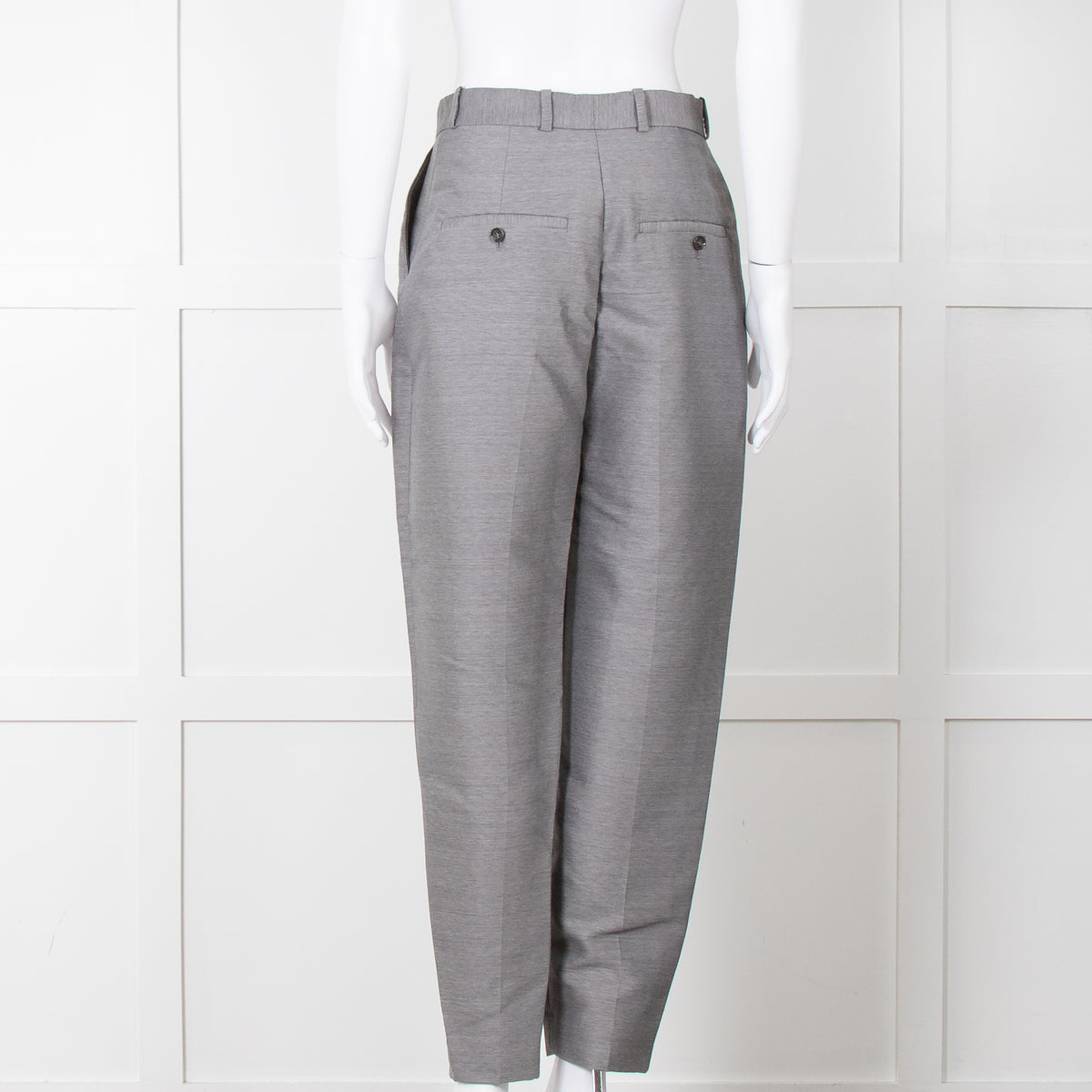 Toteme Grey Tailored Trousers