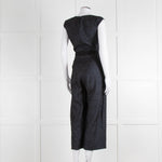 Maiyet Dark Blue Fleck Sleeveless Jumpsuit