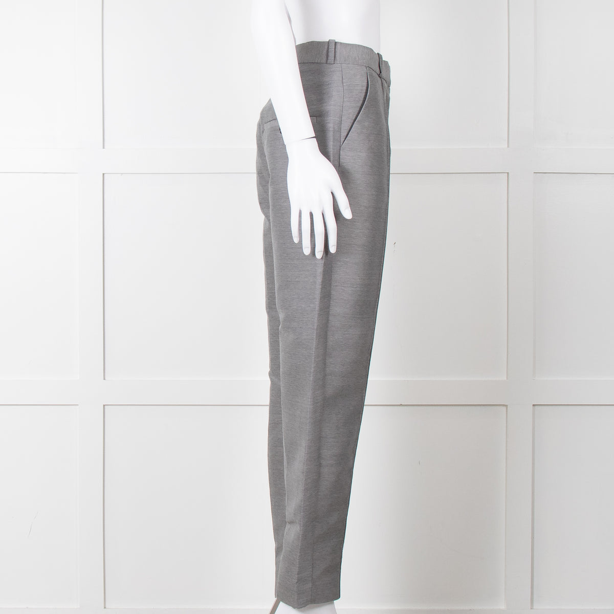 Toteme Grey Tailored Trousers