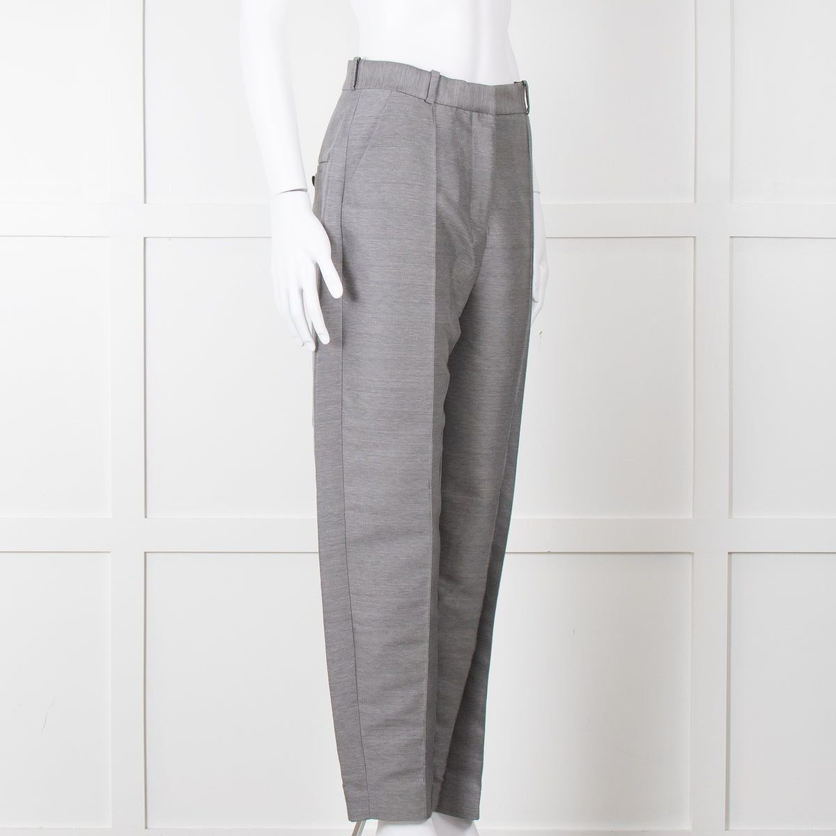 Toteme Grey Tailored Trousers
