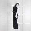 Maiyet Dark Blue Fleck Sleeveless Jumpsuit
