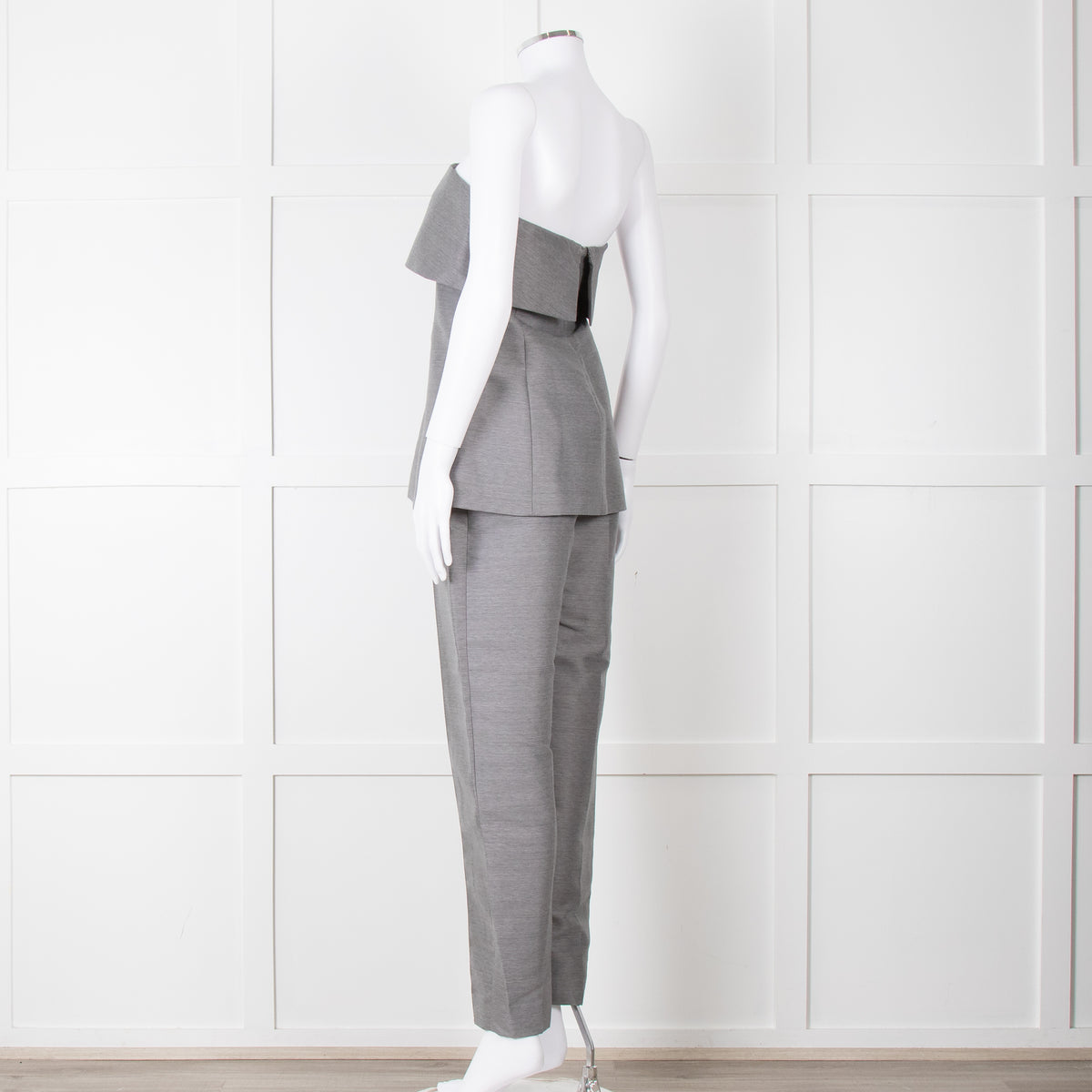 Toteme Grey Tailored Trousers