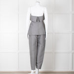 Toteme Grey Tailored Trousers