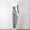 Toteme Grey Bandeau Top with Foldover
