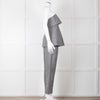 Toteme Grey Bandeau Top with Foldover