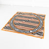 Burberry Beige Icon Stripe Logo Graphic Square Silk Scarf