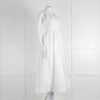 ME + EM White Sleeveless Cotton Long Dress