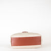 Chloe Beige Canvas Cut-Out Kamilla Tote Bag