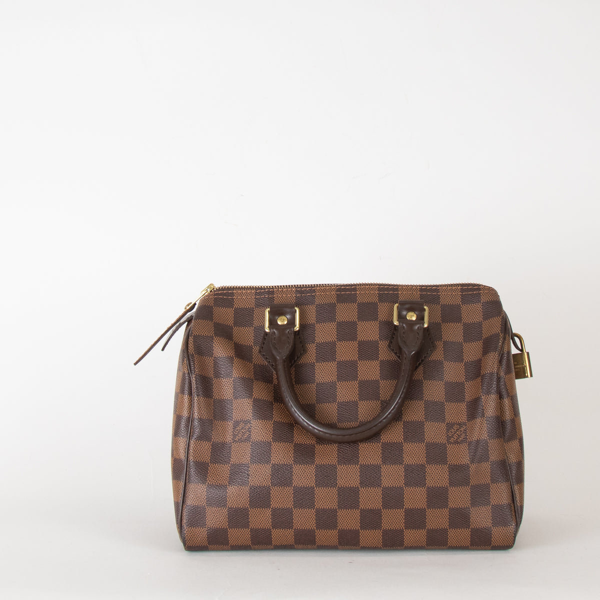 Louis Vuitton Brown Speedy 25 Bag