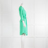 Fabiana Filippi Emerald Green Tie Waist Dress