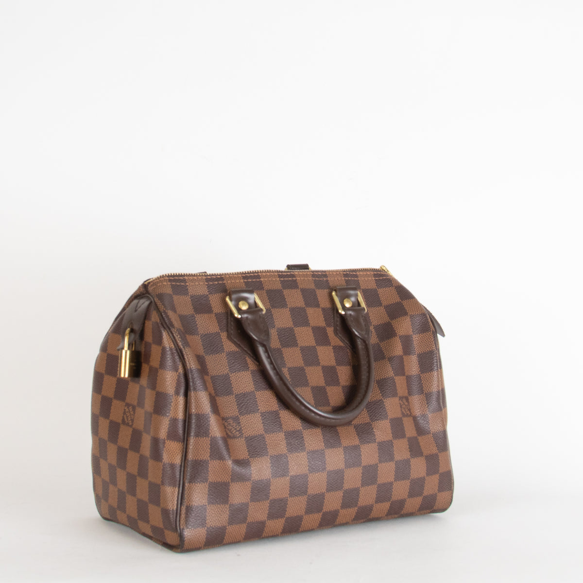 Louis Vuitton Brown Speedy 25 Bag