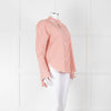 Palmer Harding White Red Stripes Tie Knot Cotton Button Up Shirt