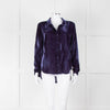 Bella Dahl Blue Velvet Corduroy Shirt