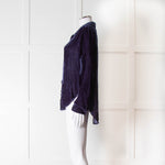 Bella Dahl Blue Velvet Corduroy Shirt