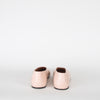 Jil Sander Pale Pink Leather Square Toes Flat Pumps
