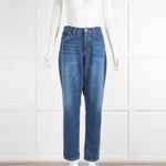 Rag & Bone Straight Leg Blue Jeans