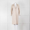 Sandro Beige Unstructured Trench Coat