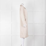 Sandro Beige Unstructured Trench Coat