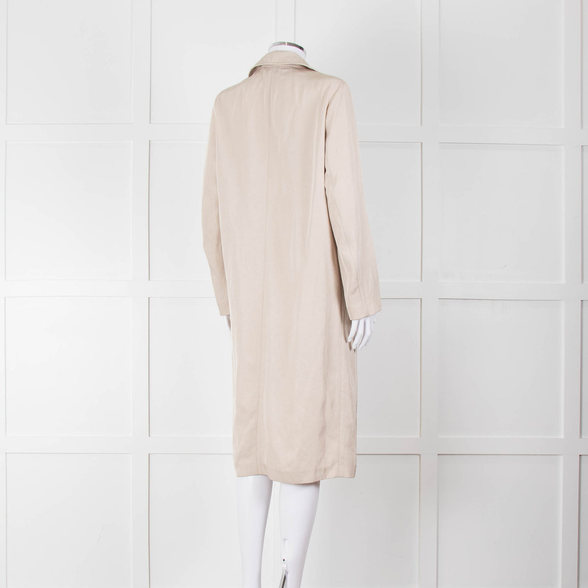 Sandro Beige Unstructured Trench Coat