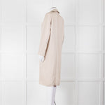 Sandro Beige Unstructured Trench Coat