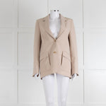 Holzweiler Neutral Split Back Front Pocket Detail Jacket