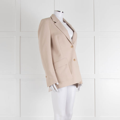 Holzweiler Neutral Split Back Front Pocket Detail Jacket