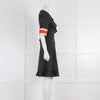 Ganni Black Fine Knit Mini  Dress